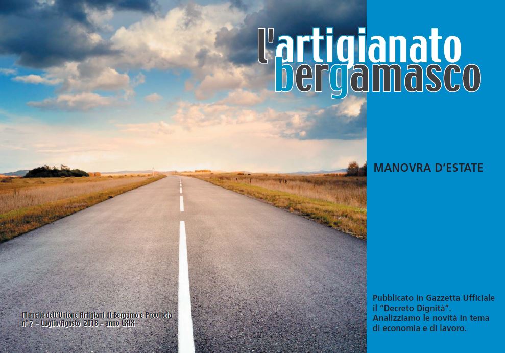 MANOVRA D'ESTATE<br>Pubblicato in Gazzetta Ufficiale il 'Decreto Dignità'.
