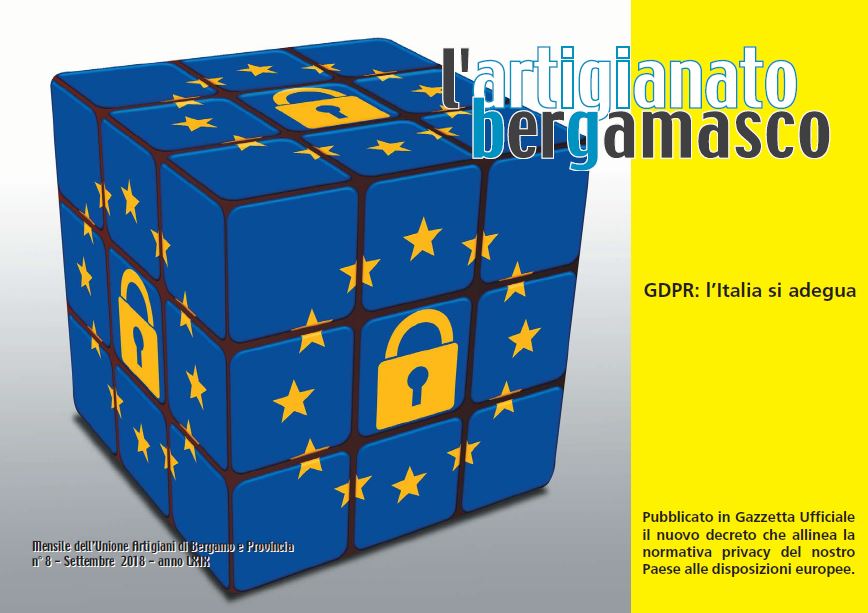 GDPR: l'Italia si adegua