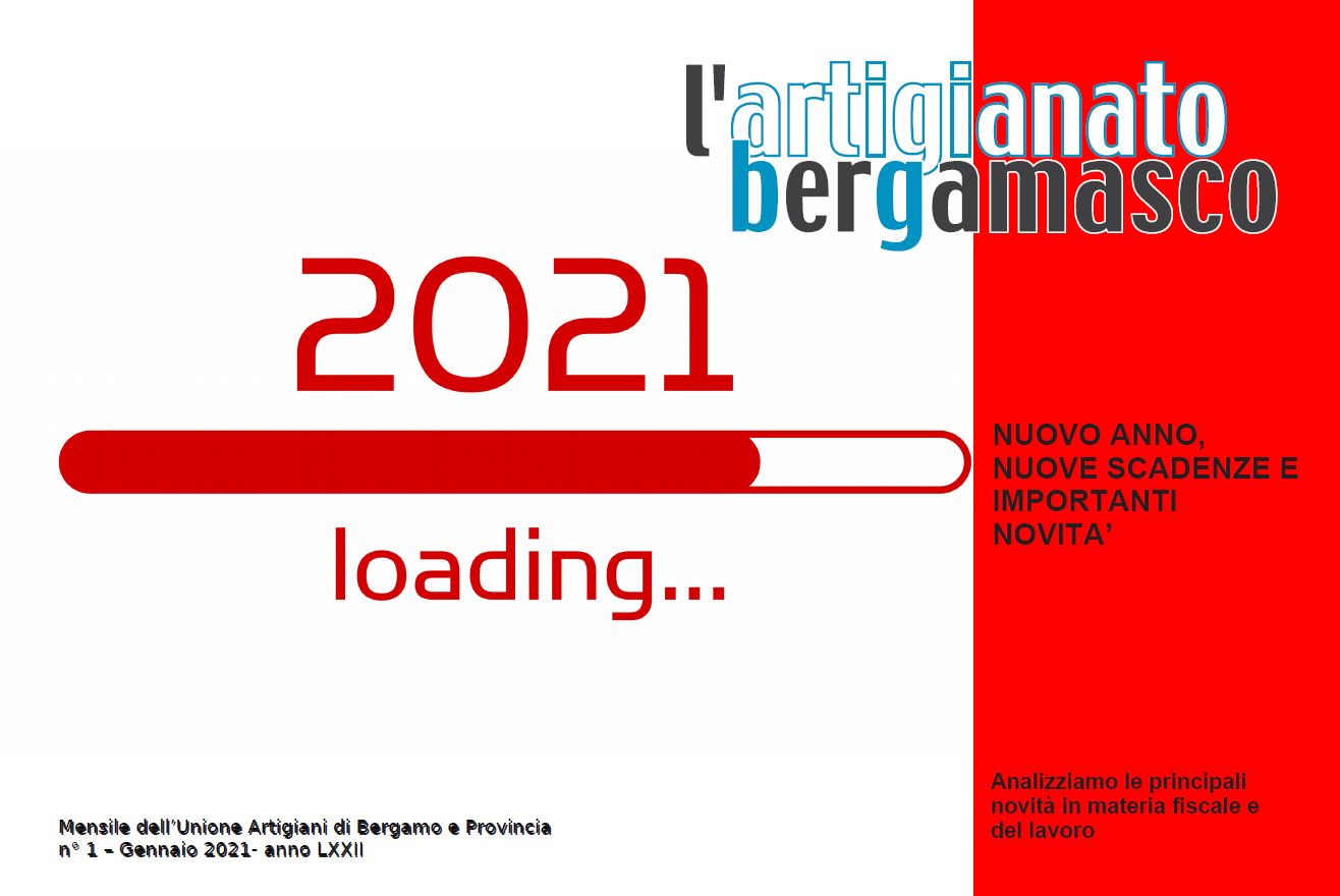 NUOVO ANNO, NUOVE SCADENZE E IMPORTANTI NOVITA'